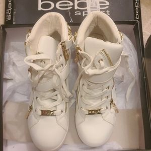 White BeBe Sneakers